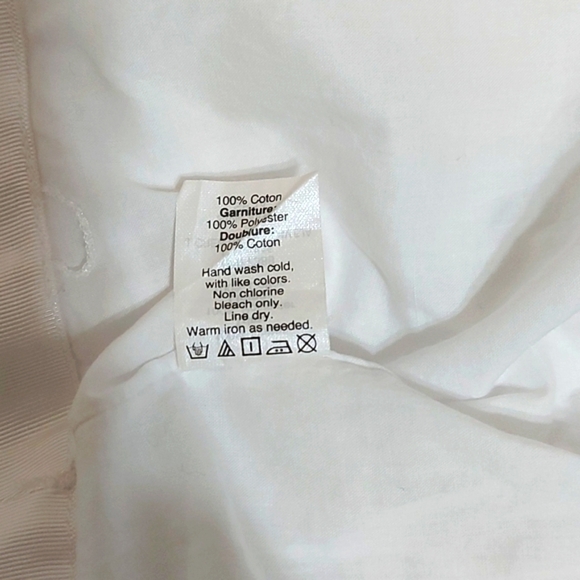 J. Crew White Skirt With Lace Size 4 - Picture 6 of 12